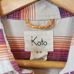 Urban Outfitters Tops - Urban Outfitters Koto Serape Striped Shirt Urban Outfitters Tops - Urban Outfitters Koto Serape Striped Shirt